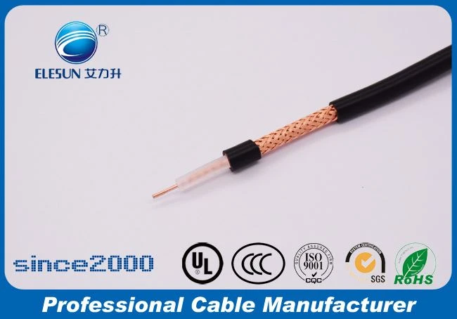 Câble Coaxial RG174 50ohm, approvisionnement d'usine, haute qualité, meilleur prix