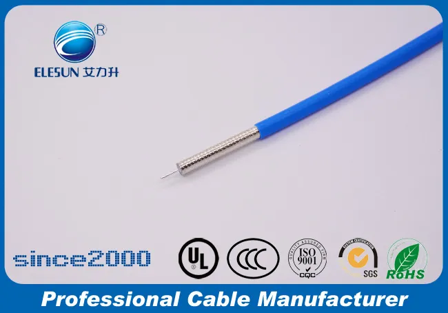 LX-50-086 Câbles coaxiaux semi-flexibles à isolation PTFE